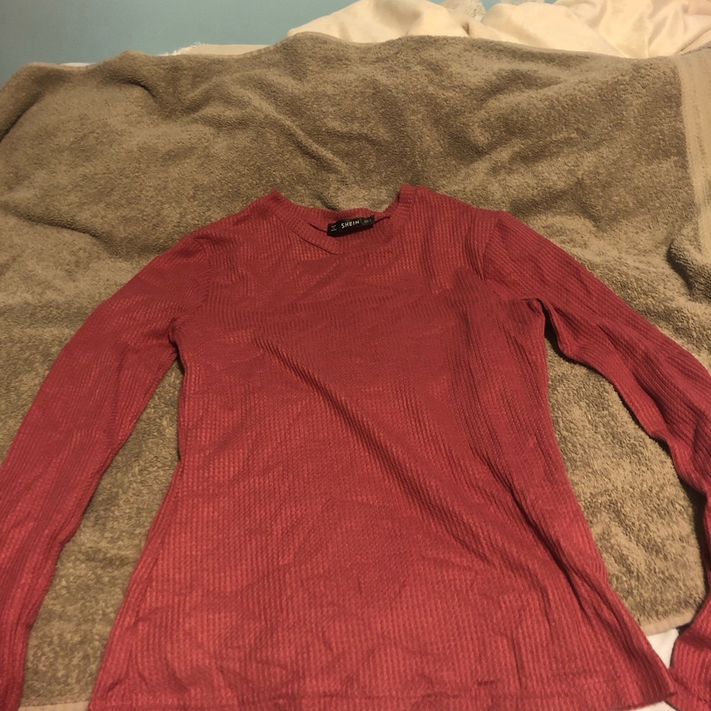 Shein Ribbed Top